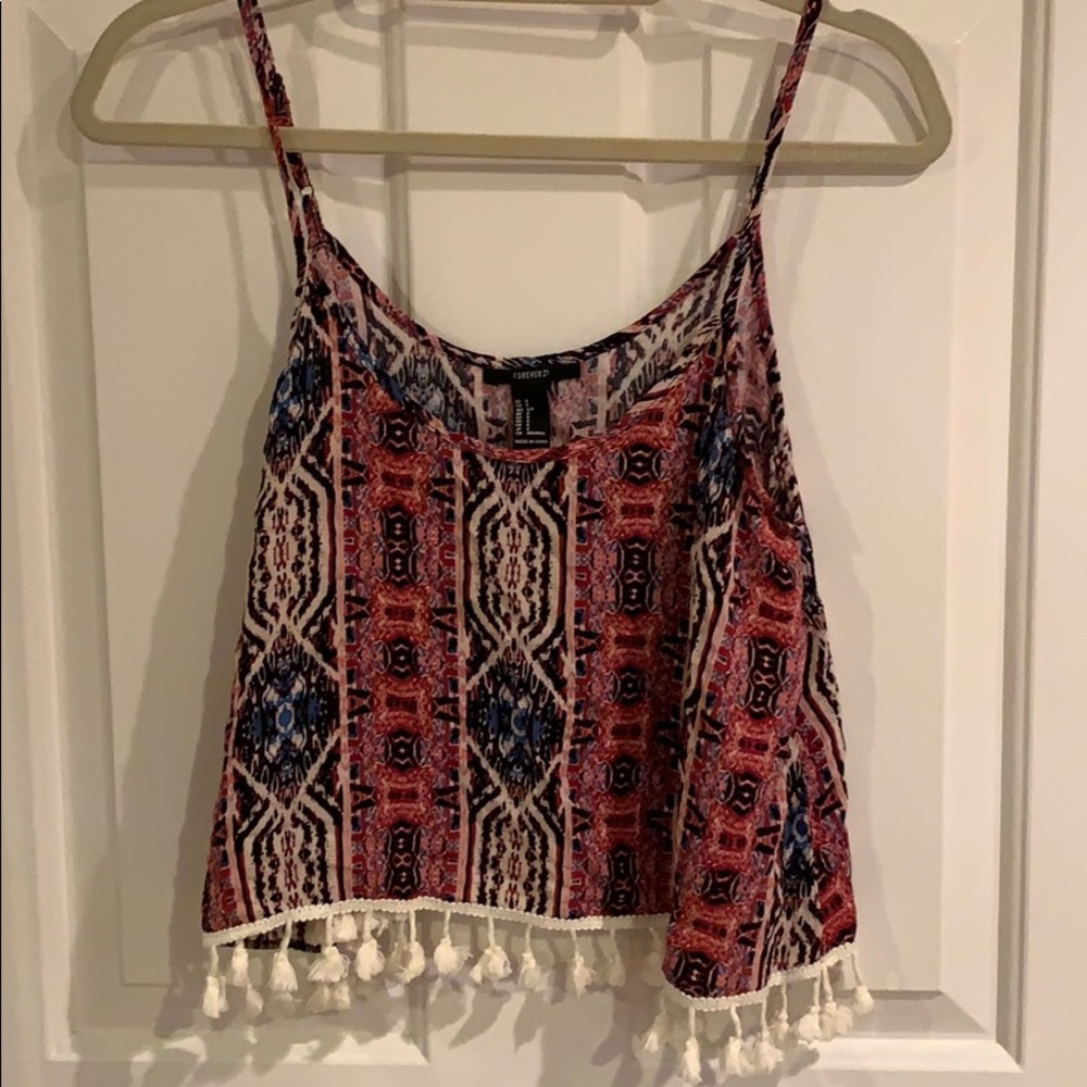 Print tank top